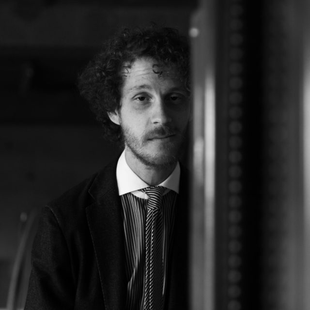 Portrait en noir et blanc